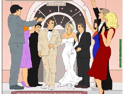 Hotwifecomics – My wedding night gangbang